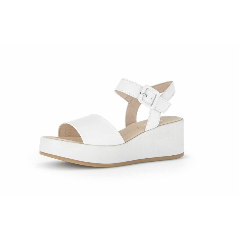 Keilsandalette - weiß 41,5