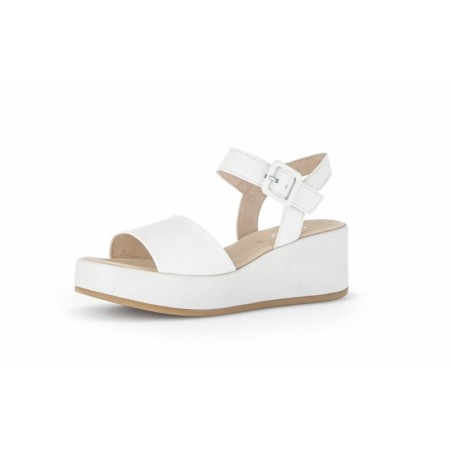 Keilsandalette - weiß 41,5