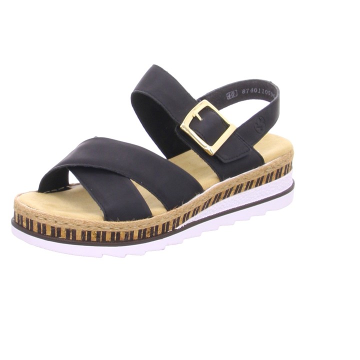 Klassische Sandalen schwarz 38