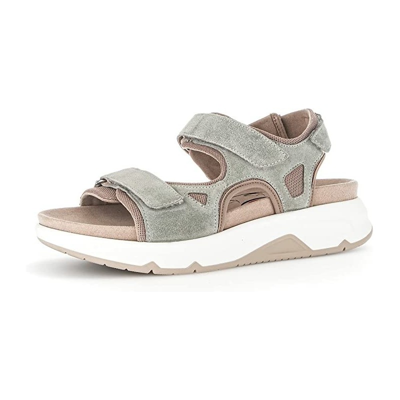 Gabor Damen Riemchensandalen, Frauen Sandalen,Wechselfußbett... 4