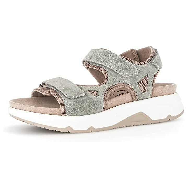 Gabor Damen Riemchensandalen, Frauen Sandalen,Wechselfußbett... 4