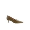 Next Forever Comfort® spitze Lederschuhe, Pfennigabsatz Loafer (1-tlg)