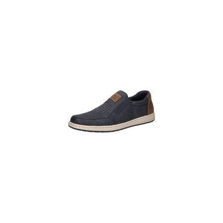 Rieker Slipper Herren blau|blau|blau|blau|blau|blau|blau|blau