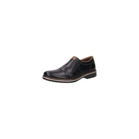 Rieker Slipper Herren schwarz|schwarz|schwarz|schwarz|schwarz|schwarz