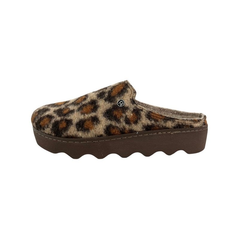 Rohde Rohde Damen Pantoffel 6101-72 mocca braun Hausschuh
