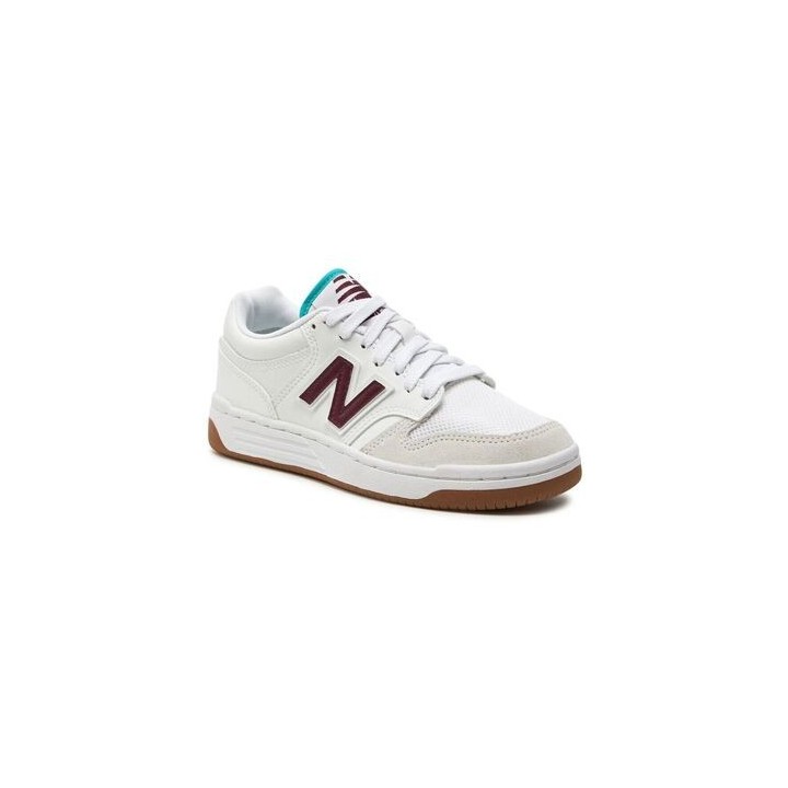 New Balance  Sneaker GSB480FT-WHITE/BORDEAUX