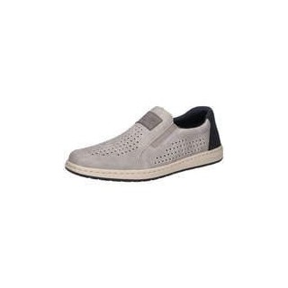 Rieker Slipper Herren grau|grau|grau|grau|grau|grau|grau