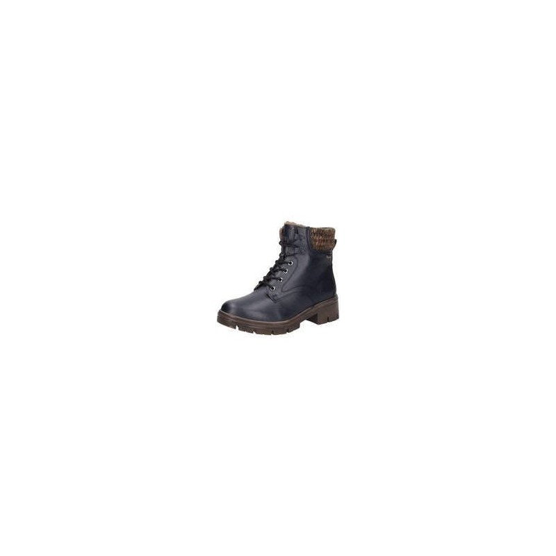Jana Schnür Boots Damen blau|blau|blau|blau|blau|blau