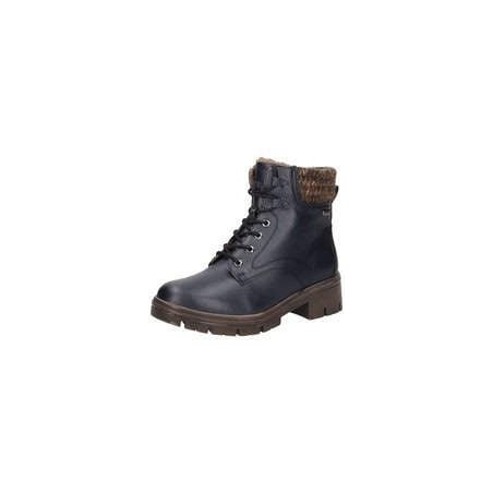 Jana Schnür Boots Damen blau|blau|blau|blau|blau|blau