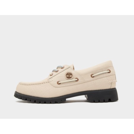 Timberland 3 Eye Authentic Boat Shoe, White