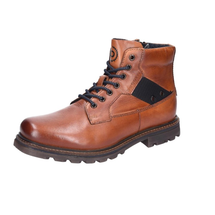 Stiefelette cognac 40