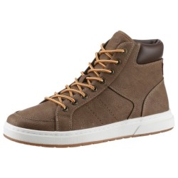 Levi's® Sneaker »PIPER MID«, Schnürboots, Freizeitschuh, Schnürer mit Logoprägung