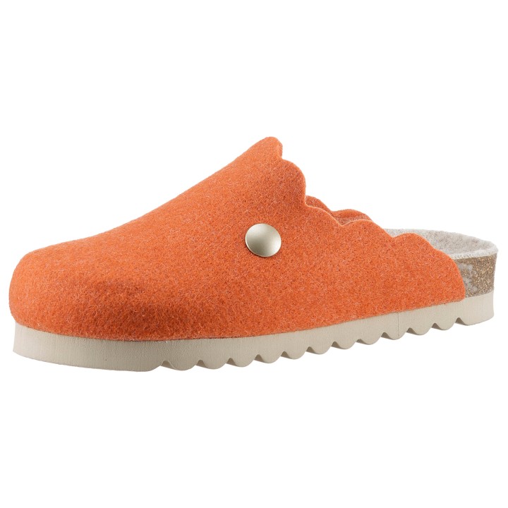 BIO Life Clog »Habana«, Hausschuh, Homeslipper mit modischem Schaftabschluss