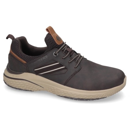Dockers by Gerli Sneaker, Freizeitschuh, Schnürschuh mit weich gepolsterter Innensohle