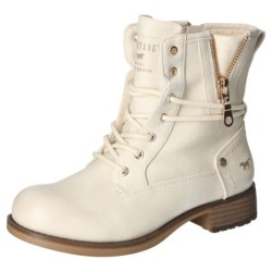 Mustang Shoes Winterboots, Schnürboots, Stiefelette, Blockabsatz, mit Reißverschluss