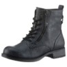 Mustang Shoes Winterboots, Schnürboots, Stiefelette, Blockabsatz, mit Reißverschluss