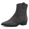 MARCO TOZZI Westernstiefelette, Blockabsatz, Cowboy Stiefelette, Boots, funkelnde Glitzersteinchen