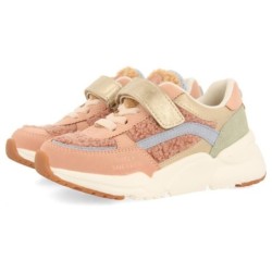 Gioseppo Plateausneaker »RADBY«, Chunky Sneaker, Schnürschuh, Mädchen Schuh im Sherpa-Look