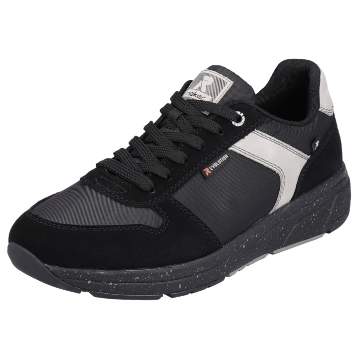 Rieker EVOLUTION Sneaker, Freizeitschuh, Halbschuh, Schnürschuh mit gepolstertem Schaftrand