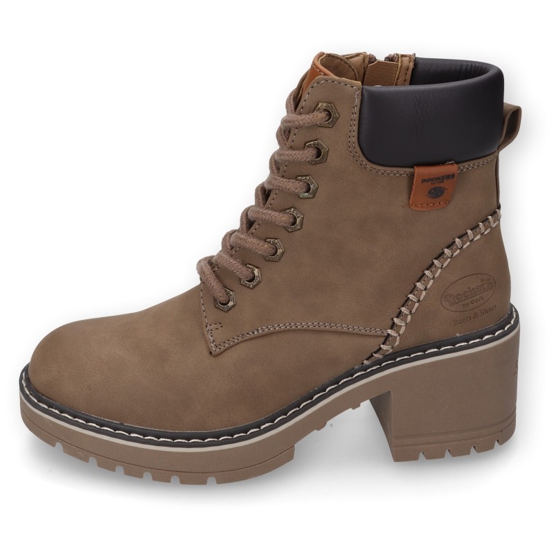 Dockers by Gerli Schnürstiefelette, Winterstiefel, Hiking Boots, Schnürstiefel mit Warmfutter