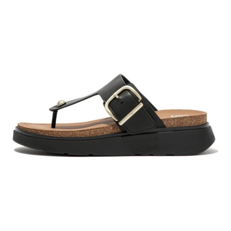 Fitflop Zehentrenner "GEN-FF", Keilabsatz, Sommerschuh, Schlappen mit verstellbarer Schnalle