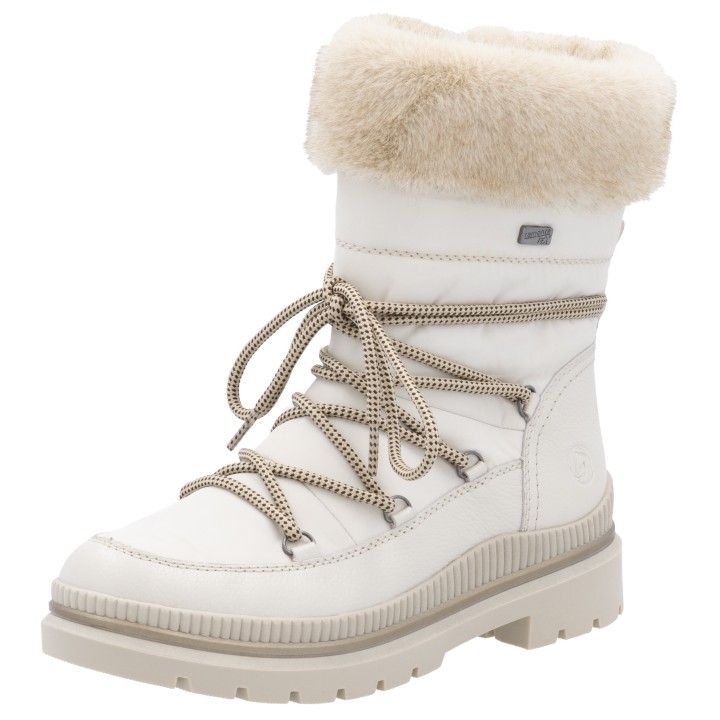 Remonte Winterboots, Blockabsatz, Winterstiefelette mit wasserabweisender TEX-Membran