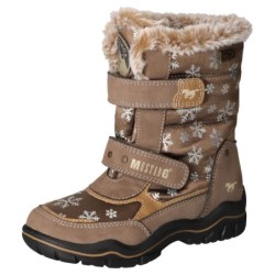 Mustang Shoes Winterstiefel, Winterstiefel, Klettstiefel in bequemer Weite
