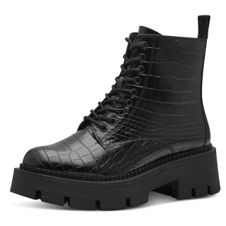 Damen Elegante Stiefelette  1-25286-41 Schwarz 028 Black Cro... 38