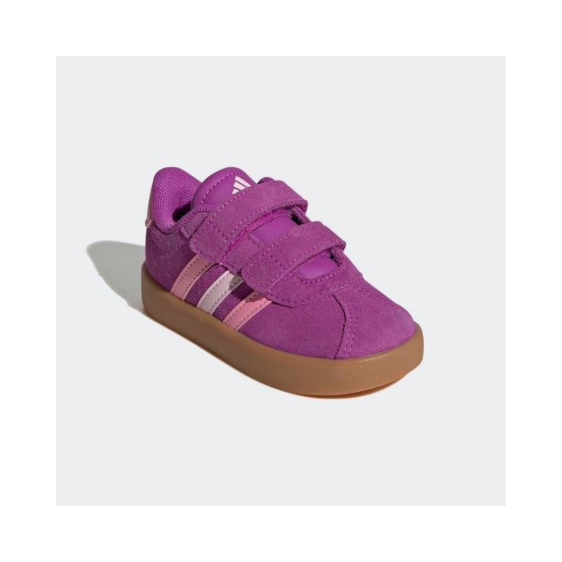adidas Sportswear VL COURT 3.0 Klettschuh für Kinder, inspiriert vom Design des adidas samba