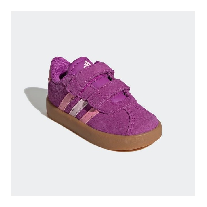adidas Sportswear VL COURT 3.0 Klettschuh für Kinder, inspiriert vom Design des adidas samba