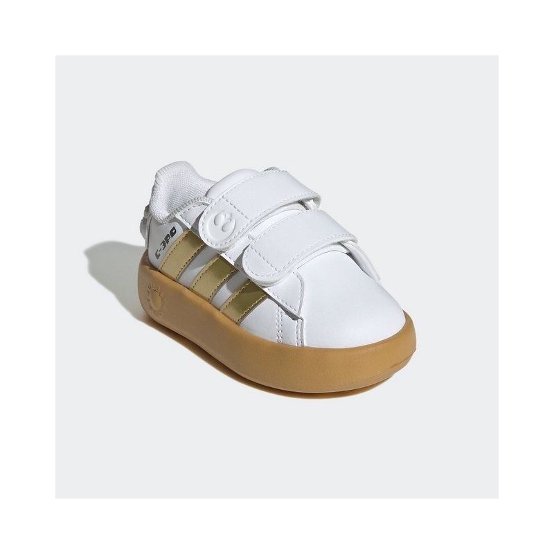 adidas Sportswear ADIDAS STAR WARS KIDS GRAND COURT 2.0 SCHUH Klettschuh Design auf den Spuren des adidas Superstar, für Kind