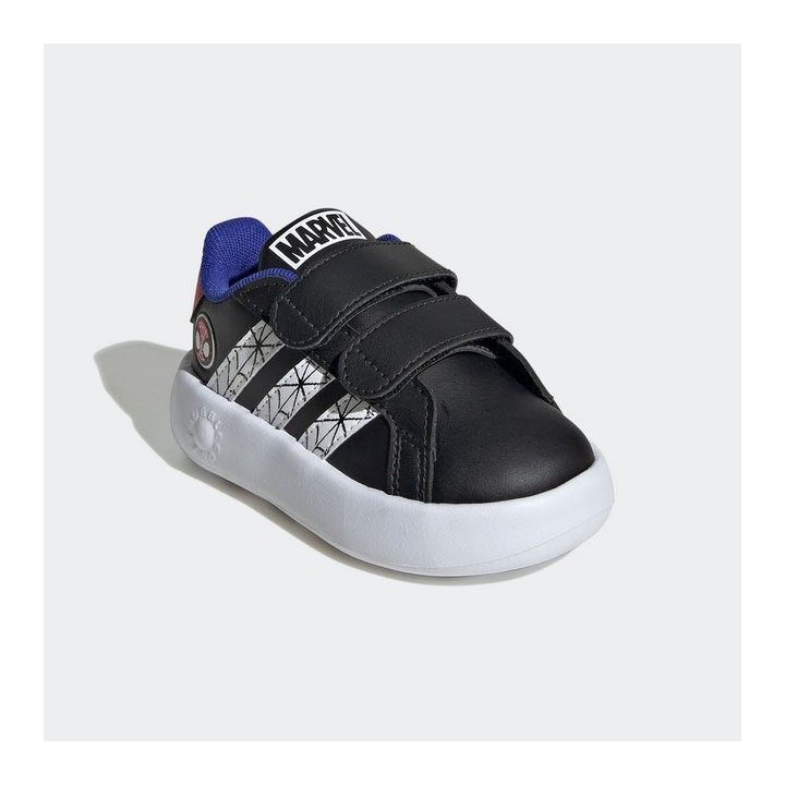 adidas Sportswear ADIDAS MARVEL SPIDER-MAN KIDS GRAND COURT SCHUH Klettschuh Design auf den Spuren des adidas Superstar, für