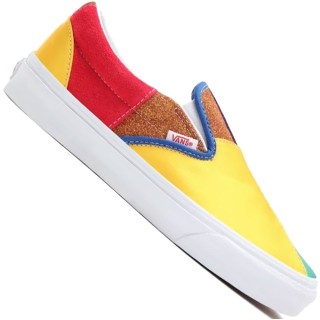 Vans Classic Slip-On Pride Patchwork True White