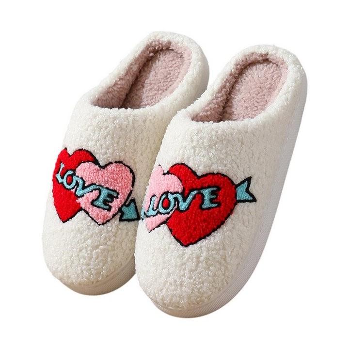 Refttenw Damen Winter Bequem Slipper, Weich Warme Pantoffeln Slipper fur Indoor Plüsch Hausschuhe