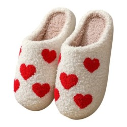 Refttenw Damen Winter Bequem Slipper, Weich Warme Pantoffeln Slipper fur Indoor Plüsch Hausschuhe
