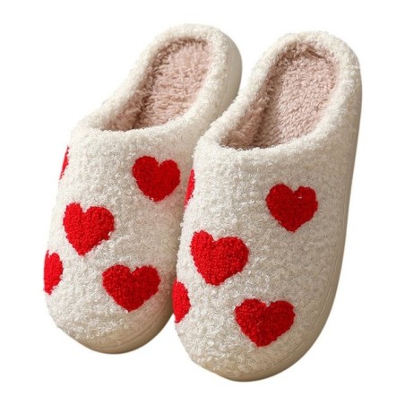 Refttenw Damen Winter Bequem Slipper, Weich Warme Pantoffeln Slipper fur Indoor Plüsch Hausschuhe
