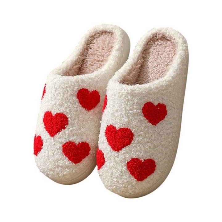 Refttenw Damen Winter Bequem Slipper, Weich Warme Pantoffeln Slipper fur Indoor Plüsch Hausschuhe