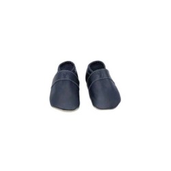Anna und Paul Uni Krabbelschuh (1-tlg) weicher Krabbelschuh mit elastischem Gummiband