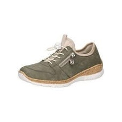Rieker Slipper Damen grün|grün|grün|grün|grün|grün|grün|grün
