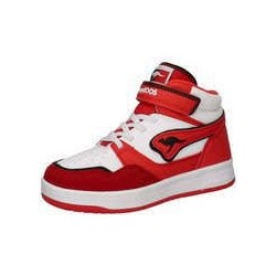 KangaROOS K-CP Dunkin Mid EV Sneaker Mädchen|Jungen rot|rot|rot|rot