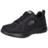 Skechers Dynalite Jayce Sneaker Herren schwarz|schwarz
