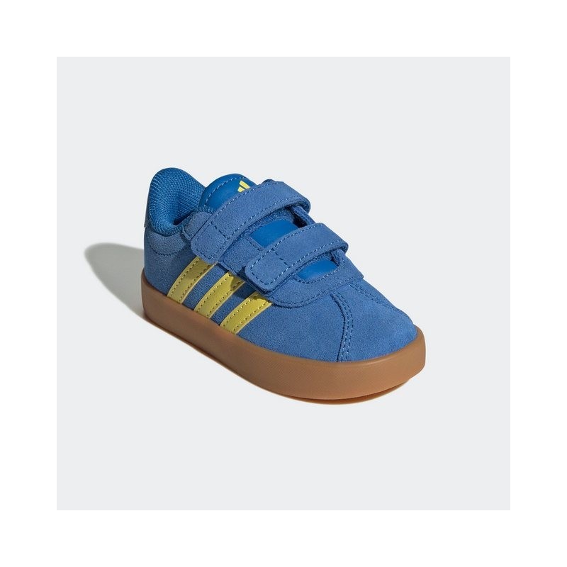 adidas Sportswear VL COURT 3.0 Klettschuh für Kinder, inspiriert vom Design des adidas samba