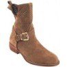 Bienve  Schuhe Botín señora  a3016 cuero