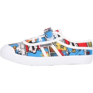 Kawasaki  Sneaker Cartoon Kids Shoe W/Elastic K202585-ES 2084 Strong Blue