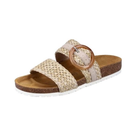 Rieker Damen Pantolette Hausschuh