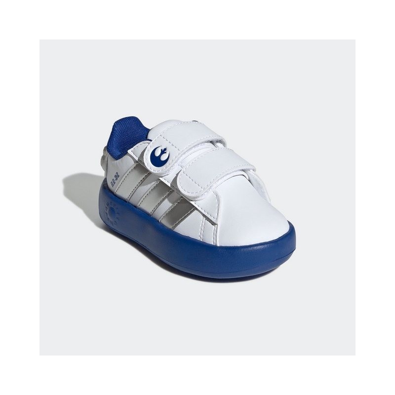 adidas Sportswear ADIDAS STAR WARS KIDS GRAND COURT 2.0 SCHUH Klettschuh Design auf den Spuren des adidas Superstar, für Kind