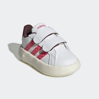 adidas Sportswear ADIDAS DISNEY MINNIE MAUS KIDS GRAND COURT 2.0 SCHUH Klettschuh Design auf den Spuren des adidas Superstar,