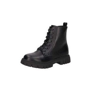 Tom Tailor Schnür Boot Mädchen schwarz|schwarz