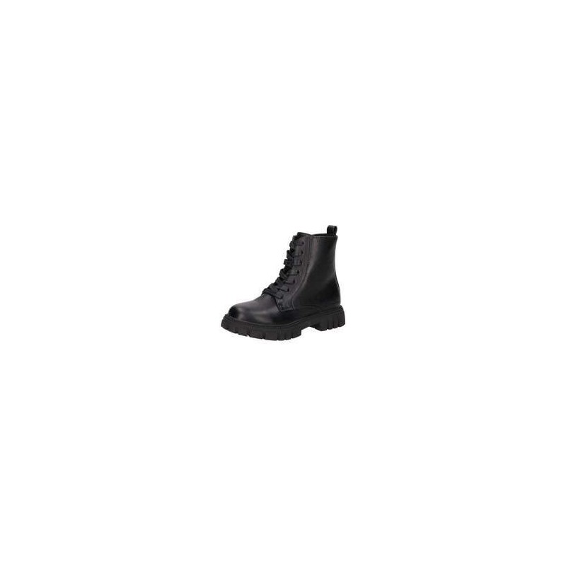 Tom Tailor Schnür Boot Mädchen schwarz|schwarz