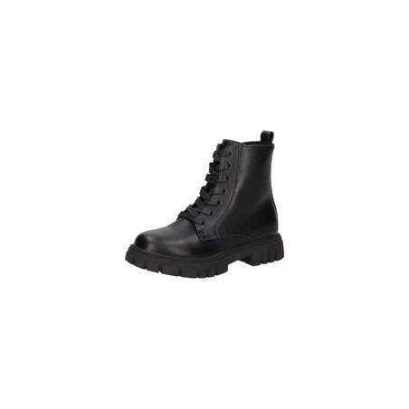 Tom Tailor Schnür Boot Mädchen schwarz|schwarz